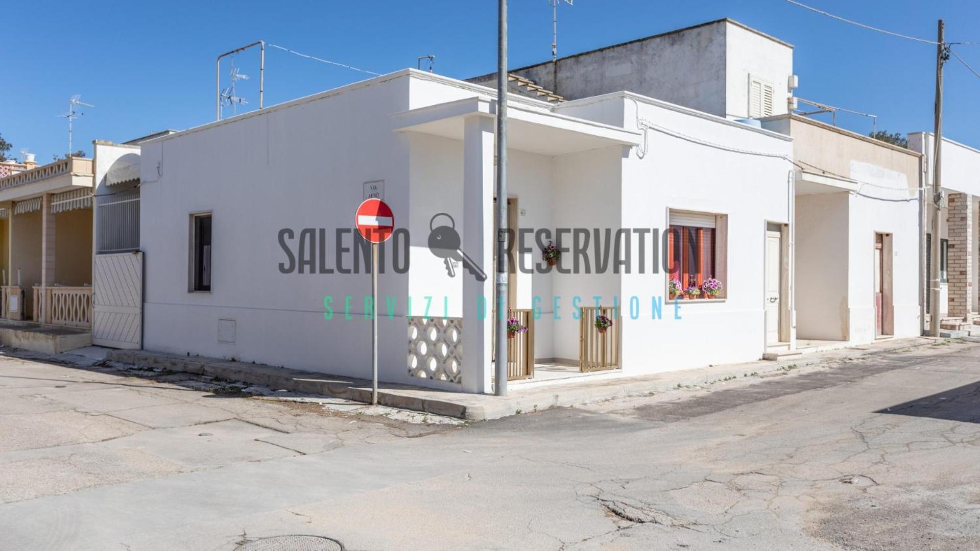 Villetta Giovanna A 50M Dal Mare - Salento Reservation مارينا دي مانكافيسا المظهر الخارجي الصورة